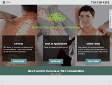 Tablet Screenshot of chiropracticfix.com